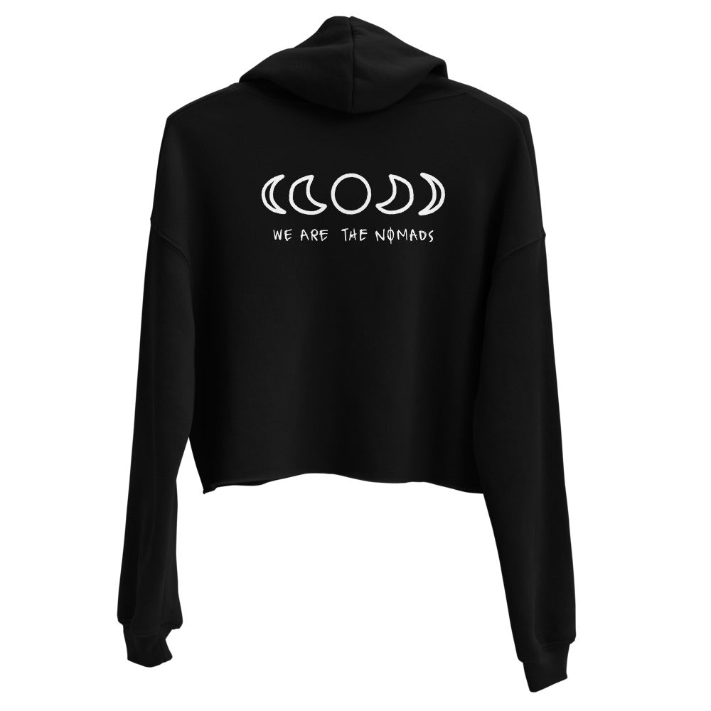 come as you are crop hoodie