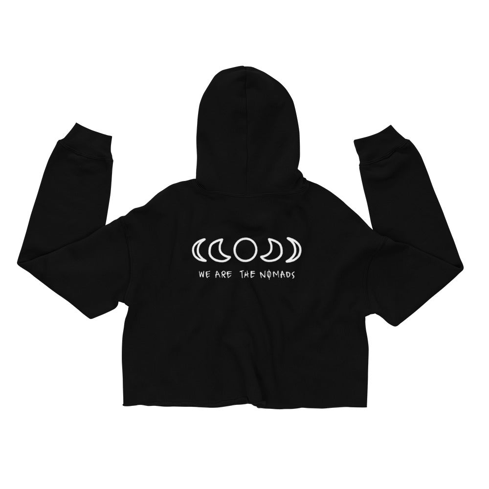come as you are crop hoodie