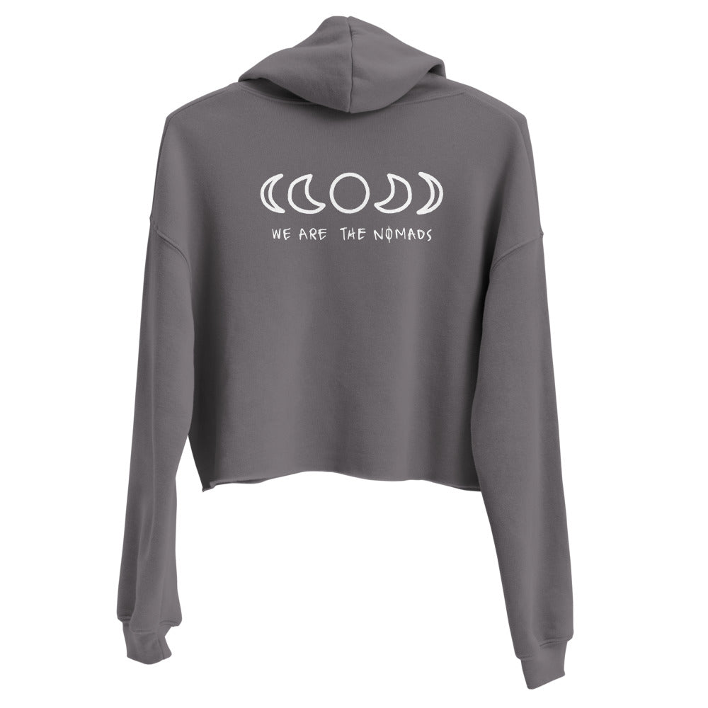 come as you are crop hoodie