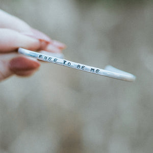 free to be me cuff